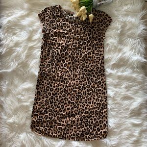 Merona Leopard smock dress